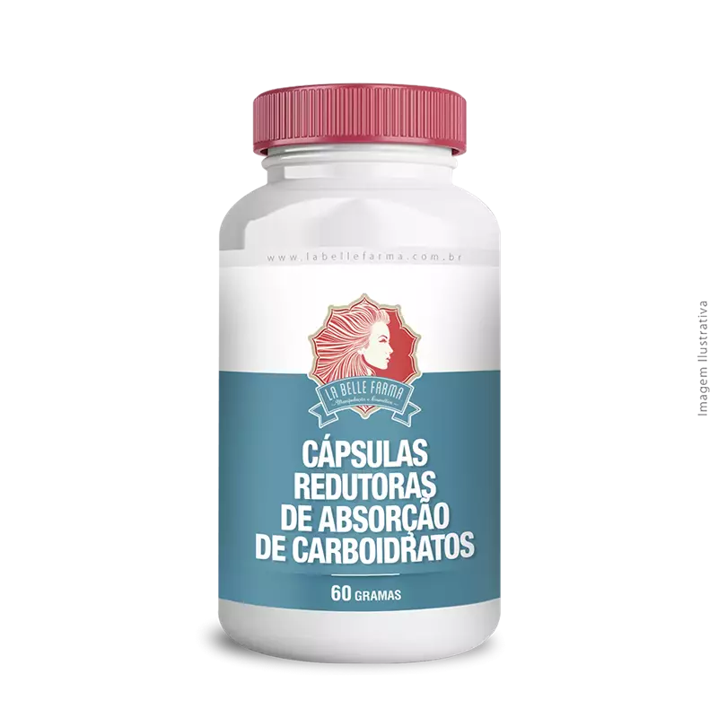 Cápsulas Redutoras de Absorção de Carboidratos 60 Cápsulas 