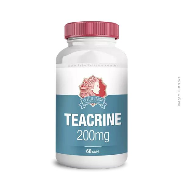 Teacrine 200mg 60 Cápsulas