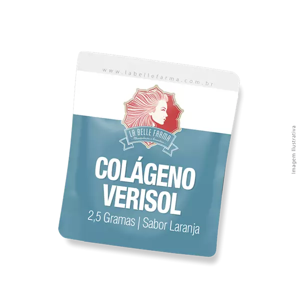 Colágeno Verisol 2,5gramas em Sachê Sabor Laranja 30 Sachês