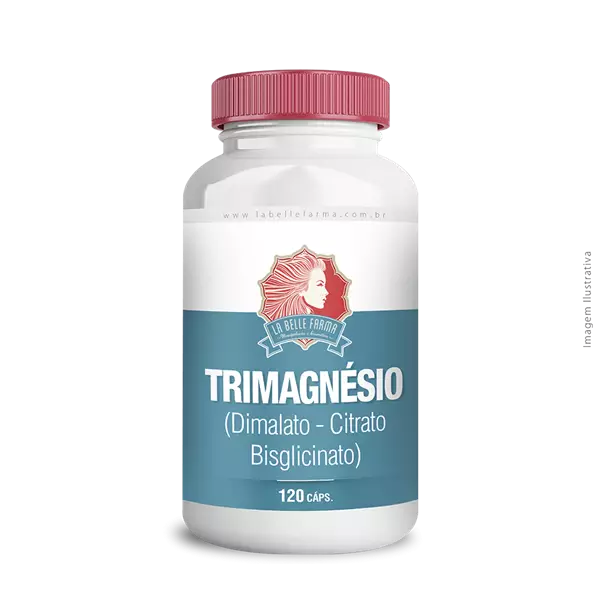 TriMagnésio 120 Cápsulas