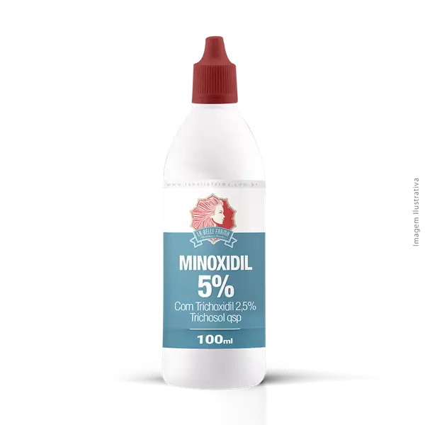 Minoxidil 5% com Trichoxidil 2,5% 100 ml