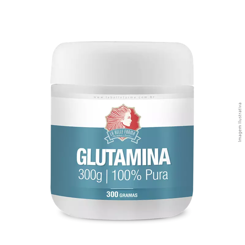 Glutamina 300g 100% Pura