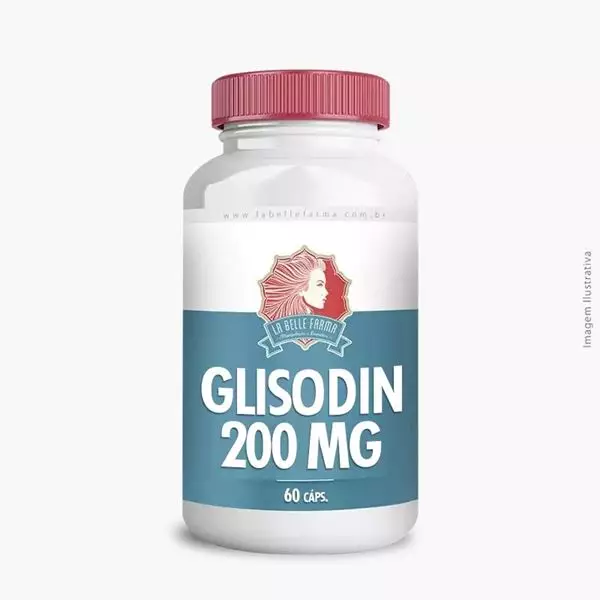 Glisodin 200 mg 60 capsulas