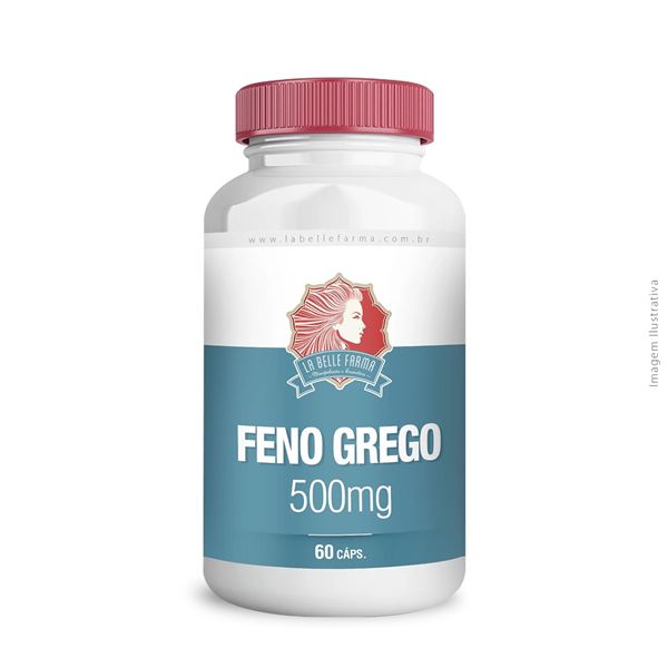 Feno Grego 500mg 60 Cápsulas