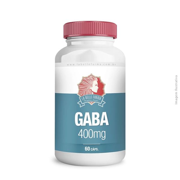 GABA 400mg 60 Cápsulas