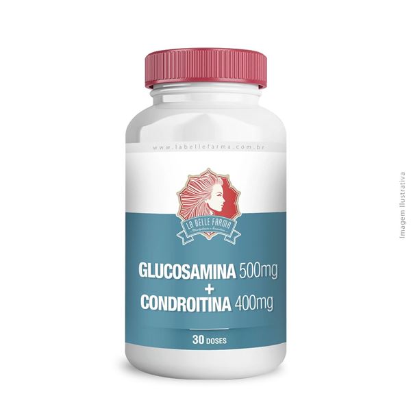 Glucosamina 500mg / Condroitina 400mg 30 Doses