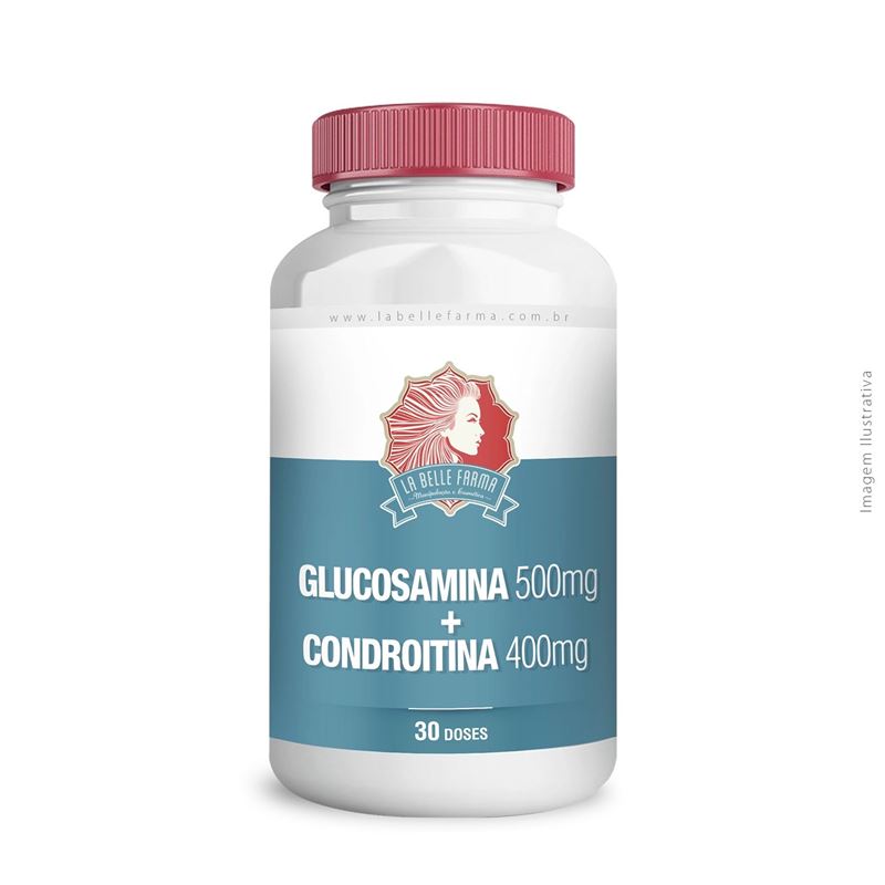 Glucosamina 500mg / Condroitina 400mg 30 Doses