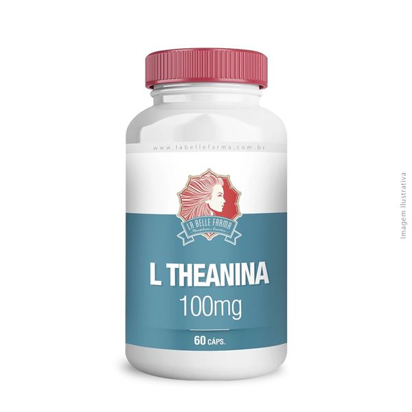L Theanina 100mg 60 Cápsulas