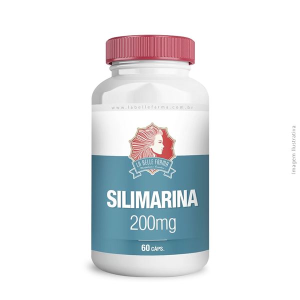 Silimarina 200mg 60 Cápsulas
