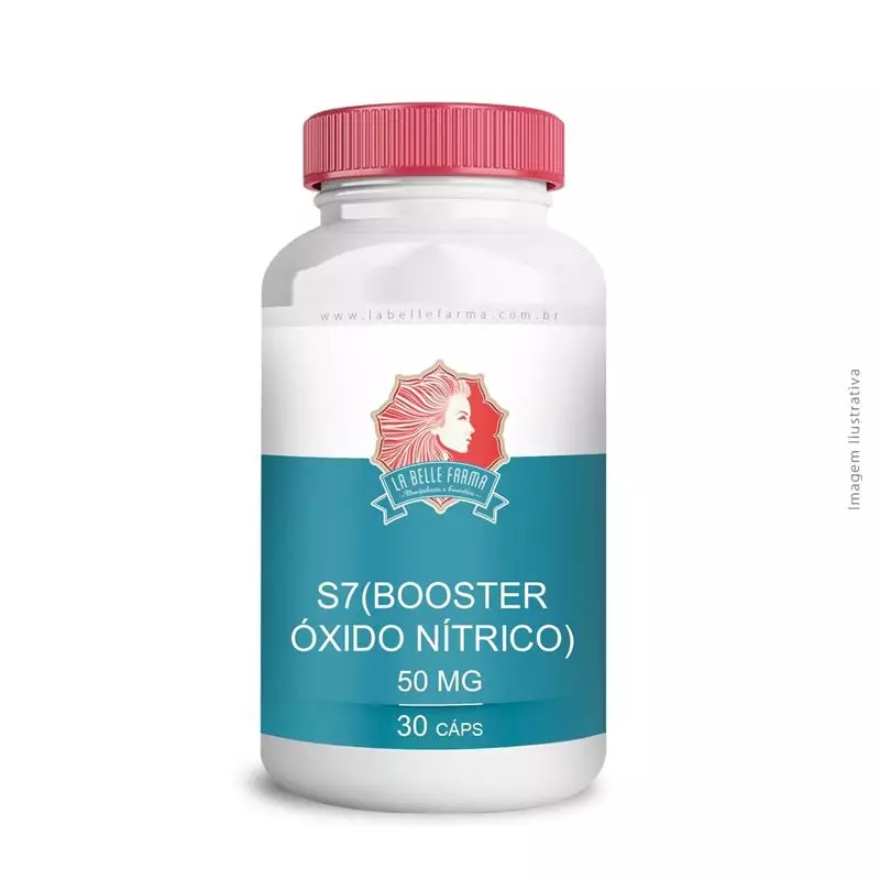 S7 50mg 30 Cápsulas ( BOOSTER ÓXIDO NITRICO)