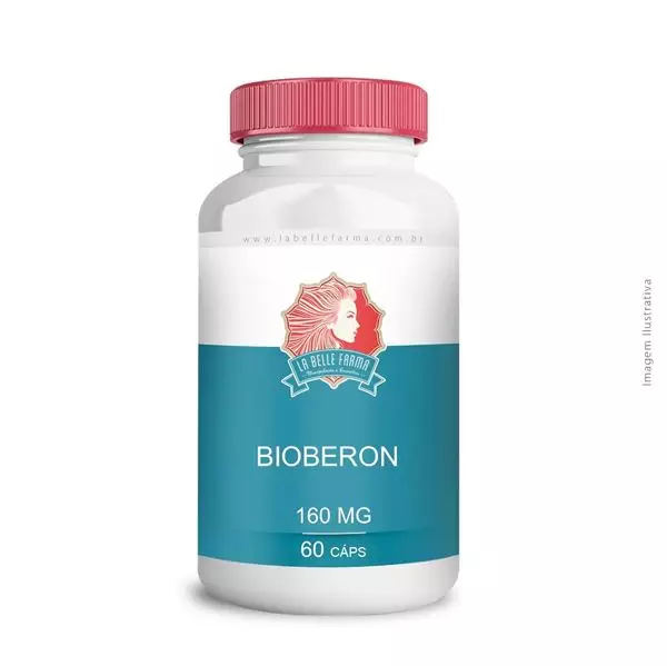 Bioberon 160mg - 60 CAPS.   Berberina 10x Biodisponível