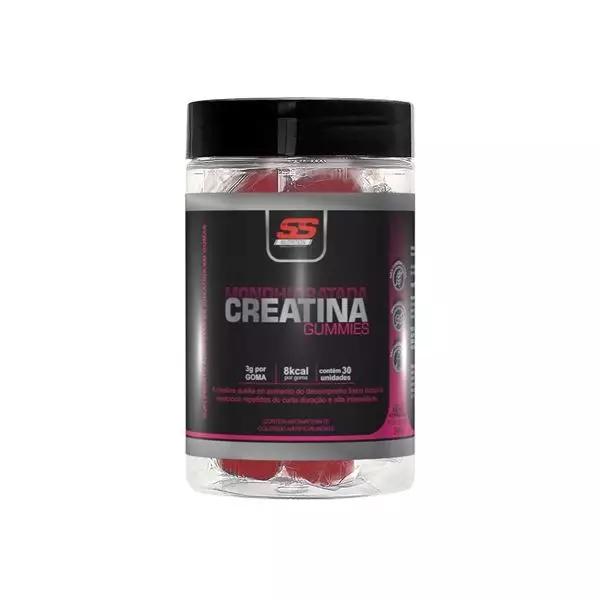 CREATINA GUMMIES SS SPORTS NUTRITION | SABOR FRUTAS VERMELHAS