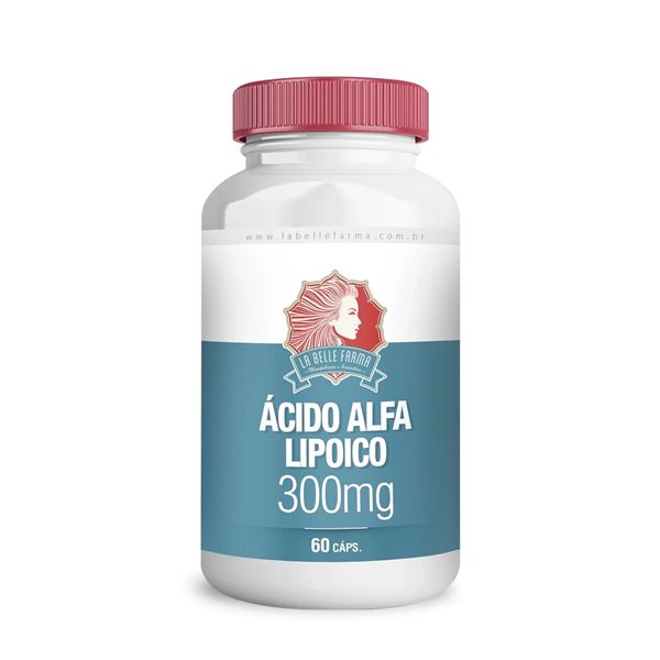 Ácido Alfa Lipoico 300mg 60 Cápsulas