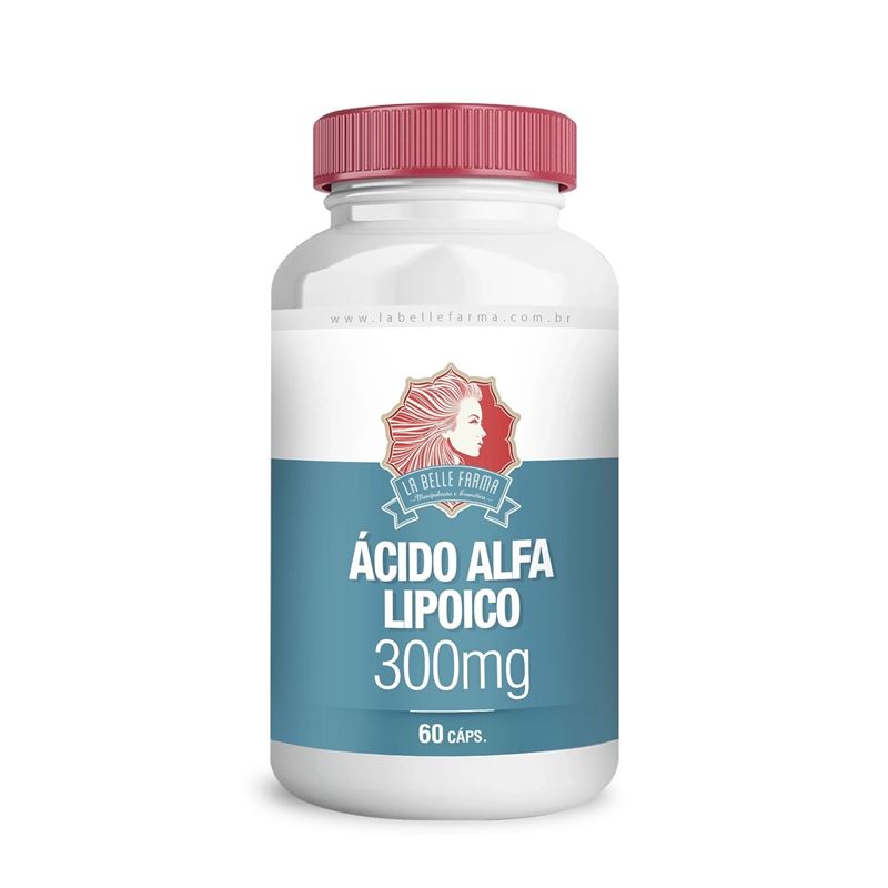 Ácido Alfa Lipoico 300mg 60 Cápsulas