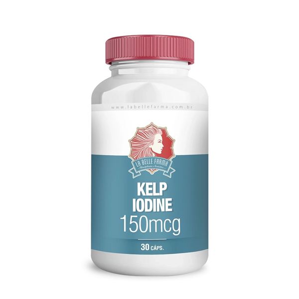 Kelp Iodine 150mcg 30 Cápsulas