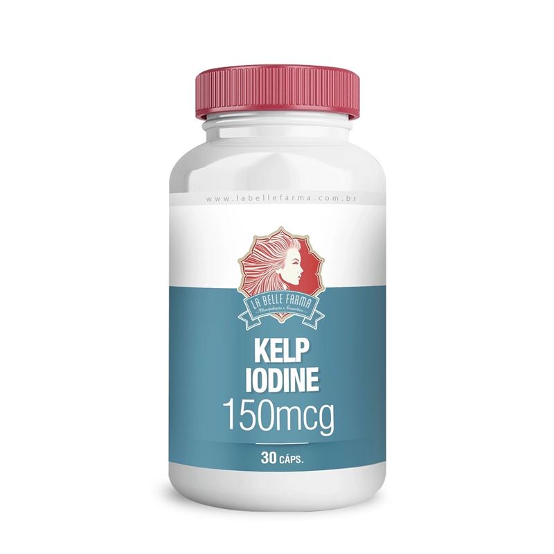 Kelp Iodine 150mcg 30 Cápsulas