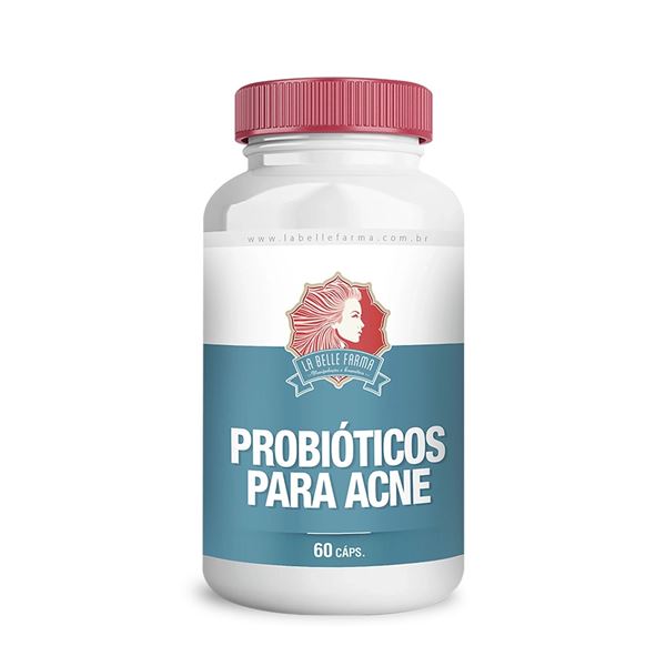 Probióticos para Acne 60 Cápsulas