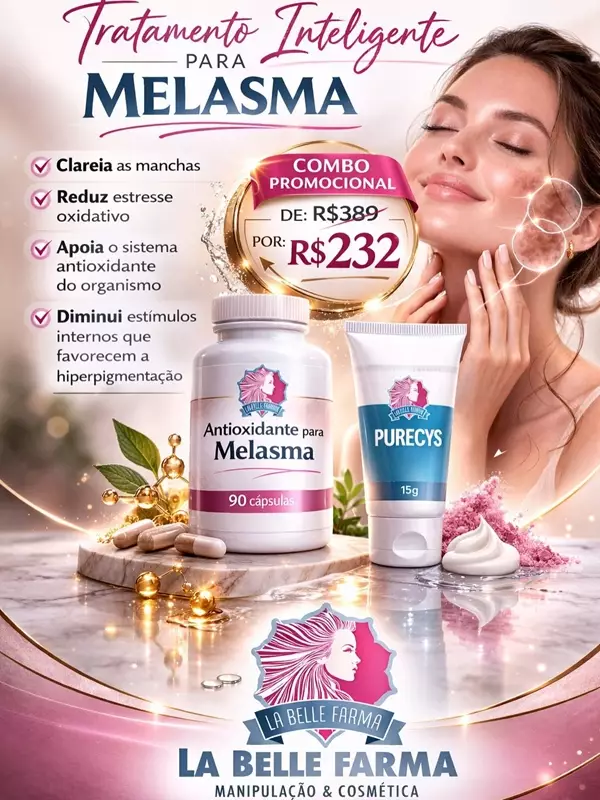 MELASMA - Combo Tratamento Inteligente
