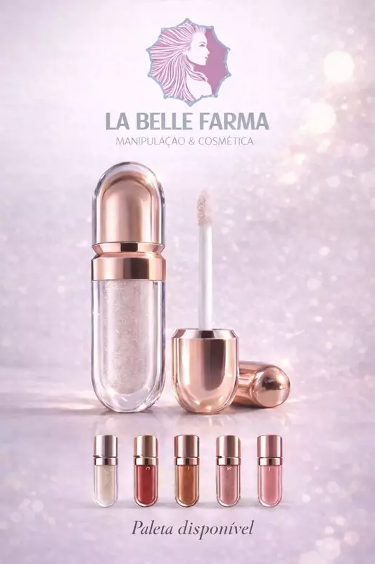 Gloss Labial Efeito Preenchedor e Hidratante 6ml